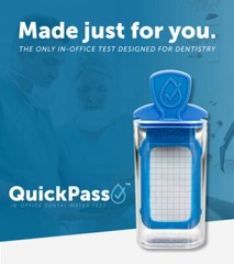 QuickPass In-Office Dental Water Test 4 Pack by ProEdge