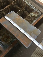 1 X 4 X 8″ Steel Flat Bar Plate 1 ” THICK Blacksmith Bench Plate Welding