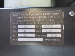DNTLworks ProSeal II PN 1310 Portable Dental Hygiene Unit Veterinary 115V