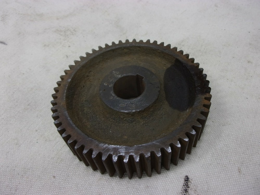 55T 14P Spur Gear Metal Lathe Threading Drive 55 Tooth 14 Pitch Box 1″ Wide Vtg