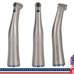 SANDENT Dental 1:1 Fiber Optic LED Contra Angle Handpiece Inner 4 Spray E-type