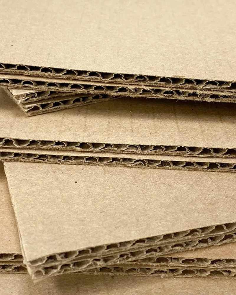 200 12.25X12.25 LP Cardboard Corrugated Pads Inserts Filler Sheet 12.25 X 12.25
