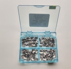 20Sets Dental Orthodontic Bondable Buccal Tube 1st Roth .022 Molar Tubes Mesh