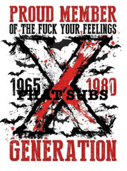 Sublimation Print Proud Member Generation X Ready To Press Heat Transfer