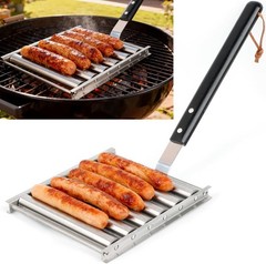 Hot Dog Roller for Grill – Even Grilling & Easy Cleaning Dishwasher Safe