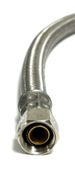 FLUID MASTER M412B 3/8″ X 12″ COMPRESSION SS BRAIDED FAUCET CONNECTOR