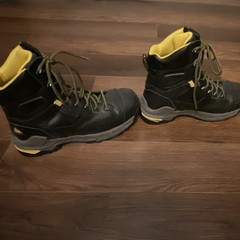 Shoes For Crews ACE Work Boots Black/Yellow EH ASTM 213-18 Size 11