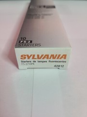 Sylvania 42812 FS-2 Fluorescent Starters – Pack of 10-10 Packs Open Case