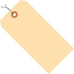 Manila Shipping Tags, Wired, 10 Pt, 5 3/4 x 2 7/8, 7, (Case of 1000)