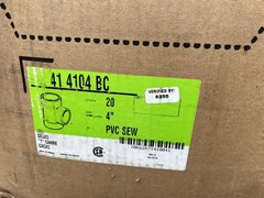 IPEX 4 In. PVC Sewer and Drain Sanitary Bull Nose Tee 414104BC IPEX Canplas