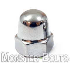 Acorn Domed Cap Hex Nuts, High Type DIN 1587 A2 Stainless Steel – M3 M4 M5 M6