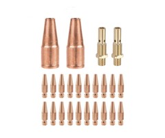 MIG Gun Kit Fits Lincoln 100L Tweco Mini/#1 Tapered Tip Diffuser Nozzle 21T-37