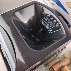 Royal Sovereign QS-1AC Quick Sort Electric Coin Sorter Machine Black