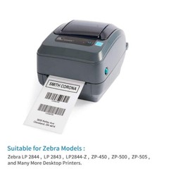 450/Roll 4×6 Direct Thermal Shipping Postage Labels Zebra ZP450 505 2844 Eltron