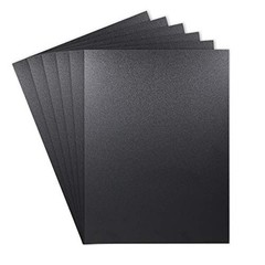 Black ABS Plastic Sheet 12″ x 16″ x 0.06″ 6 Pack, Flexible Than Plexiglass Sh…