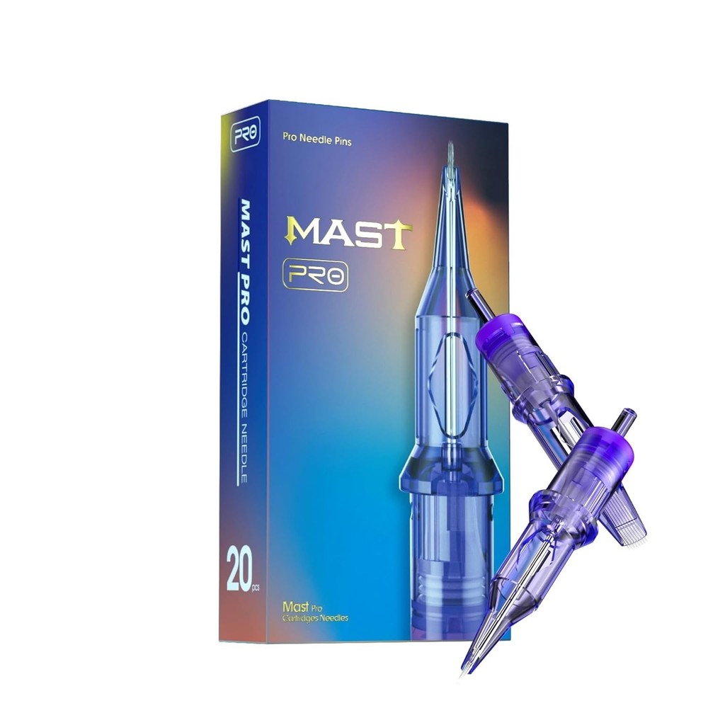 Mast Pro 1207RL Cartridge Tattoo Disposable 20Pcs of One Box Standard #12 Size 7