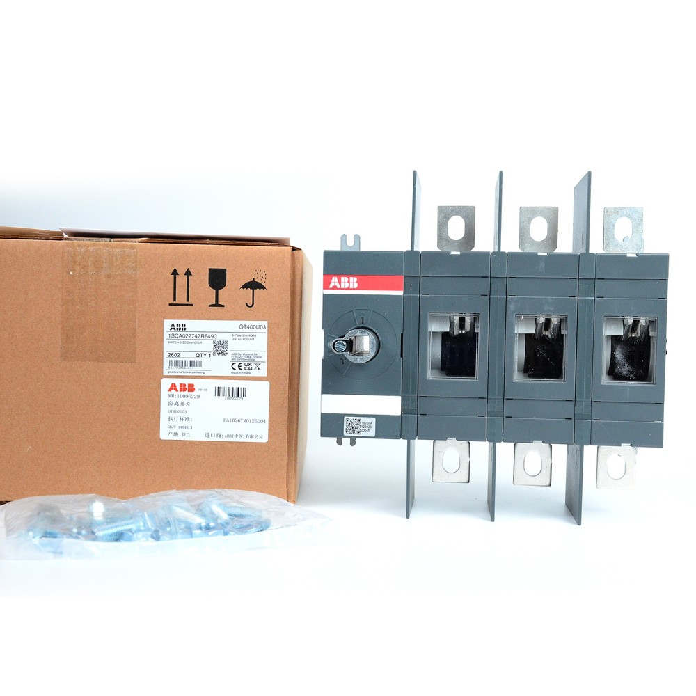 OT400U03 Switch Disconnector 400A 3 Pole Load Break Switch Disconnect
