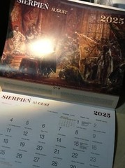 HISTORY OF POLAND JAN MATEJKO ART PAINTINGS in 2025 Wall Calendar ENGLISH/POLISH