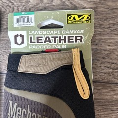 Mechanix Wear Landscape Leather Work Gloves Size Large (XL) 2 Pair Bundle New