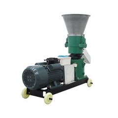 5mm Animal Feed Pellet Mill Machine Feed Granulator Machine 2 Head Rollers 220V