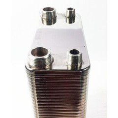 100 Plate Stainless Steel Heat Exchanger Brazed Plate Heat Exchanger