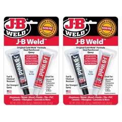 Original Epoxy, Steel Reinforced Epoxy, High Strength 2 Pack, Dark Grey 8265S2