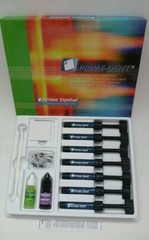 Prime-Dent Light Cure Hybrid Dental Resin Composite 7 Syringe Kit #001-010