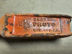 PROTO 2635SW 2-3/16″OFFSET HAMMER WRENCH USA 12 POINT 2-3/16 WRIGHT