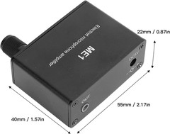 Adjustable Gain Electret Microphone Amp 3.5Mm Input Sound Preamplifier ME1 Built