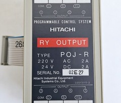 Hitachi POJ-R / RY Output Programmable Control System