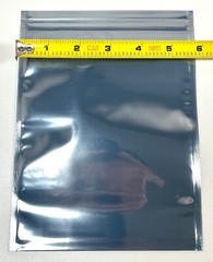 100 Anti Static Shielding ESD Bags 5″ x 7″ Medium Zippered Reclosable Resealable