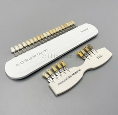 Dental IPS Natural Die Material Shade Guide Ivoclar Vivadent ND 1-9 Abutment