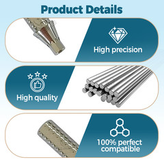 4 pcs Temporary abutment Cylinder fit to Megagen Blue Diamond platform NC