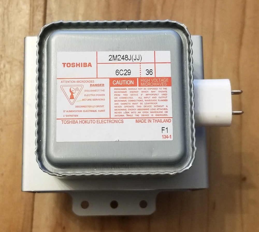 Toshiba W10210845 Magnetron Microwave Oven 2M248J(JJ) for Whirlpool LG