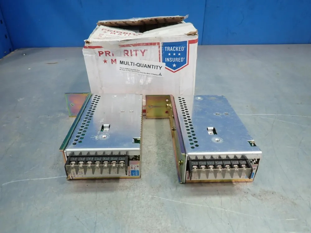 COSEL K100AU-24-N LOT OF 2 POWER SUPPLY 04250290471