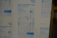 Polycarbonate Clear Lexan Sheet MR-10 Margard Scratch Resistant 1/8″ x72″ x 24″