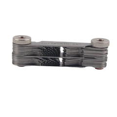 51/52 PCS Stainless Steel Thread Pitch Gauge Metric Imperial 60/55 Degree