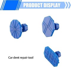 19 PCS Car Dent Repair Tool, T-Shaped Puller Handle Lifter + 18 Suction Cups of