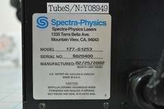177-G1253 / AIR COOLED ION LASER HEAD / SPECTRA-PHYSICS