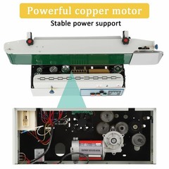 Automatic Band Sealer 110V Horizontal Digital Temperature Control Plastic Sealin
