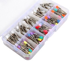 200 pcs Dental Teeth Prophy Brushes Polishing Tapered Latch Type Mixed 2.35mm