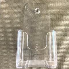 Office Depot Clear Acrylic Brochure and Business Card Holder Mixed Lot 7pc