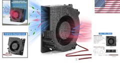 Moisture-Resistant 12V DC Cooling Fan – 4.72″ High Airflow for Multiple Uses