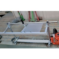 Portable Chainsaw Mill 14″-36″ Guide Bar Aluminum Steel Planking Lumber