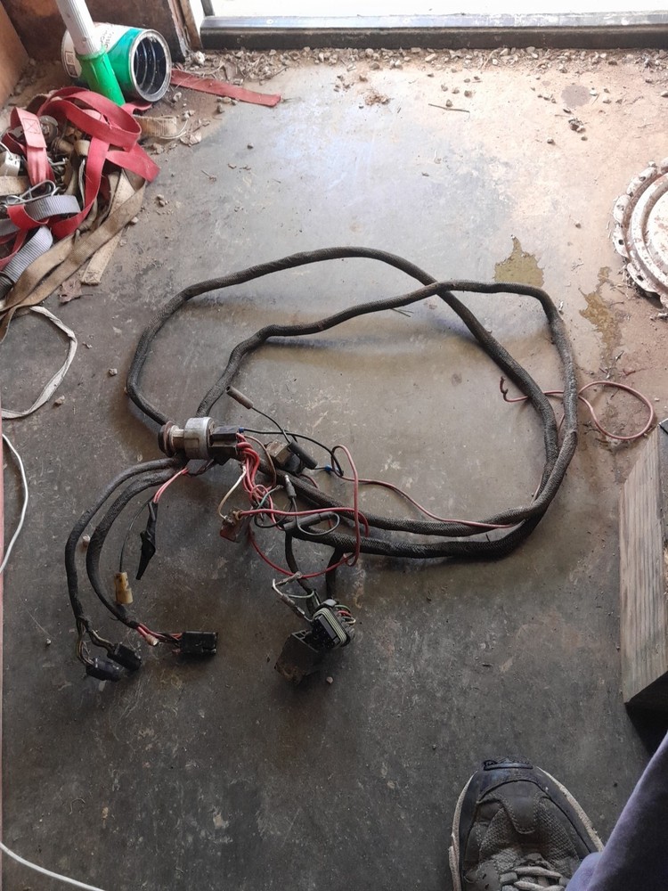 Case 1840 Cab Wiring Harness Came Off A Running Operating Machine May Fit 1845c