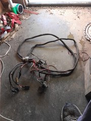 Case 1840 Cab Wiring Harness Came Off A Running Operating Machine May Fit 1845c