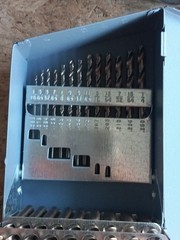COBALT 29PC DRILL BIT SET IN HUOT BOX FRACTIONAL 1/16″-1/2″ BY 64THS #833