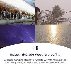 Gripbond PRO: Paintable Waterproof Hybrid Sealant & Adhesive – Multi-Surface Use