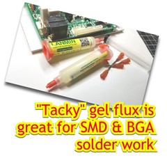 LANMIN NC-559-ASM No-Clean Tacky Gel Solder Flux 10cc X2 Kit