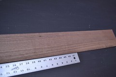 Walnut Raw Wood Veneer Sheet 4.5 x 61 inches 1/42nd thick 7628-22